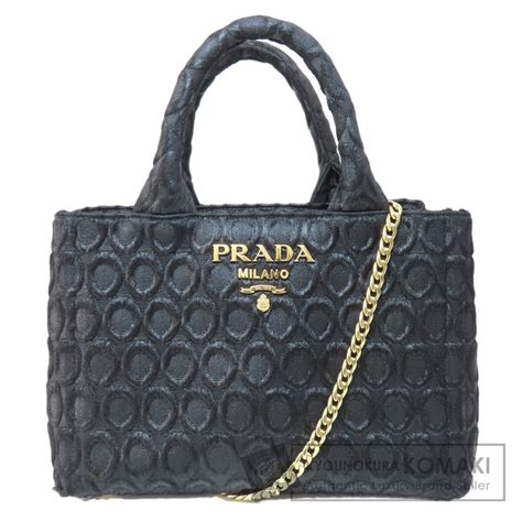 prada 1ba038|PRADA 1BA038 Brocade 2WAY Handbag Canvas Women Used.